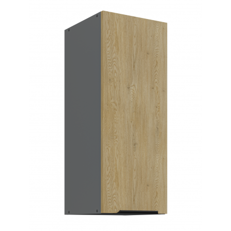 Szafka kuchenna górna 30 cm CREMA dąb cremona / antracyt 30 G-72 1F